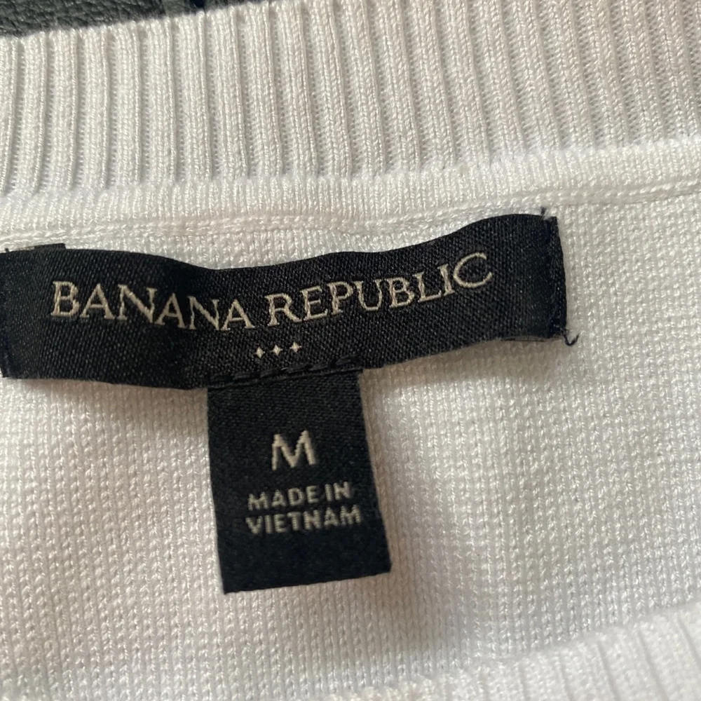 Women's Banana Republic Sweater Vest White Size M - Picture 5 of 5